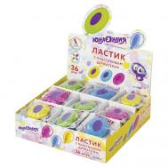 Набор ластиков Воздушный шар, пластиковый держатель Юнландия