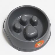 Миска для медленного кормления "Лапа" Пижон