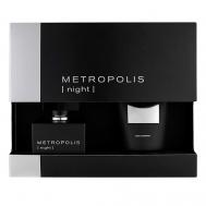 METROPOLIS Парфюмерно-косметический набор для мужчин Metropolis Night GENTY