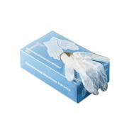 Перчатки виниловые одноразовые прозрачные SVEZO