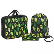 Папка на молнии с ручками Avocado Brauberg