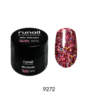 Гель-лак с блестками Runail Professional