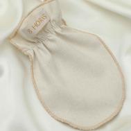Варежка из дикого шелка для пилинга лица 8 HORAS OF SILK