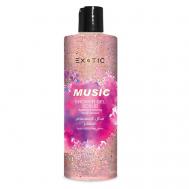 Увлажняющий парфюмированный гель-скраб для душа MUSIC 500 EXOTICMOOD
