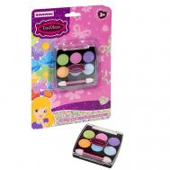 Набор детской декоративной косметики из 6 оттенков теней и аппликатора Bondibon
