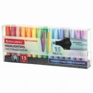 Набор текстовыделителей на подставке DELTA PASTEL Brauberg