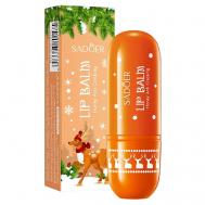 Бальзам для губ питающий и увлажняющий Christmas с экстрактом меда SADOER