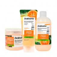 Восстанавливающий уход для волос Шампунь + Экспресс-бальзам + Маска BABARIA