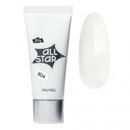 Полигель моделирующий для наращивания ногтей ALL STAR PROFESSIONAL