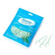 Зубная нить-флоссер с зубочисткой IDENTO