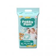 Подгузники трусики детские, размер 5 XL, 12-16 кг POKKY PAM