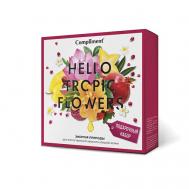 Подарочный набор женский Гель для душа +Крем для рук № 1401 Hello Tropic Flowers Compliment