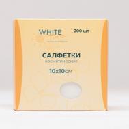 Салфетка 10*10 пачка №200 White Line