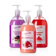 Набор жидкое мыло для рук и тела Тропическое личи, Черничный чизкейк, Сахарный арбуз 1 РЕЗУЛЬТАТ.ПРО