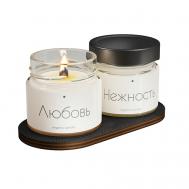 Подарочный набор свечей ароматических  для дома "Любовь" DECOREZ