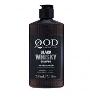Увлажняющий шампунь с экстрактом кукурузы, ржи и ячменя Black Whiskey Shampoo 220 QOD BARBER SHOP