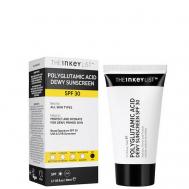 Увлажняющий солнцезащитный крем для лица Polyglutamic Acid Dewy Sunscreen SPF30 50 THE INKEY LIST