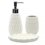 Набор для ванны "Jade" (диспенсер, стакан, мыльница) Nd Play