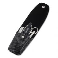 Маникюрный набор мужской  дорожный в чехле Silver Star