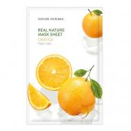 Маска для лица тканевая с экстрактом апельсина Mask Sheet Orange 23 Nature Republic
