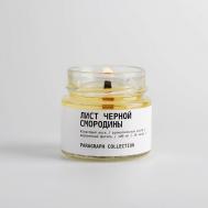 Свеча ароматическая "Лист чёрной смородины" 100 PARAGRAPH COLLECTION