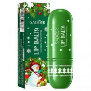 Бальзам для губ Питательный Christmas с экстрактом авокадо SADOER