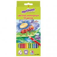 Карандаши цветные В гостях у букашек Юнландия