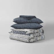 Комплект постельного белья Милан 2-спальный ЕВРО 70х70 Ночь нежна