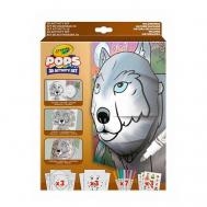 Набор для творчества Pops 3D Wilderness "Дикие животные" Crayola