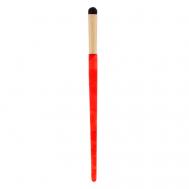 Кисть для нанесения теней, плоская, акрил, металл, ворс нейлон, 15,5см ЮниLook