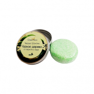 Твердый шампунь "Чайное дерево" 60 GREEN AURA