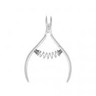 Кусачки для кутикулы 7 мм, закругленные ручки HANZO STEEL
