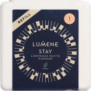 Компактная пудра Stay Luminous Matte Powder, сменный блок Lumene