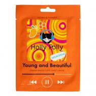 Тканевая маска для лица Young and Beautiful (Питающая) 22 Holly Polly