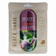 Тканевая маска для лица с муцином улитки 27 Jigott