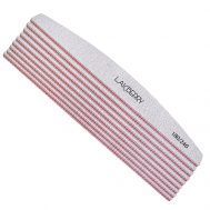 Пилка для ногтей лодка 180/240, 10 шт GET THE REASON LAKBERRY