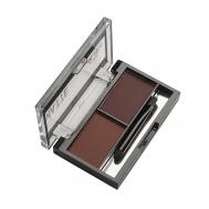 Тени-matte для бровей 2-х цветные LA ROSA