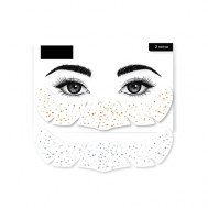 Переводная Временная Татуировка Веснушки 2 палетки PRINT FACTORY