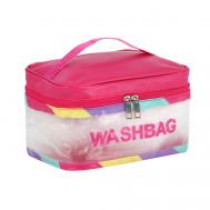 Косметичка-чемоданчик прозрачная ЮниLook