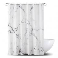 Занавеска для ванной комнаты "MARBLE WHITE" VANSTORE