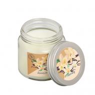 Свеча  ароматическая в стекле Ваниль 100 БОГАТСТВО АРОМАТА