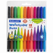 Фломастеры  PREMIUM 12 цветов Brauberg