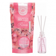 Жидкий ароматизатор для воздуха с палочками MIKADO. «Роза» 30 LА CASA DE LOS AROMAS