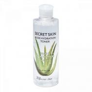 Тонер для лица с экстрактом алоэ ALOE HYDRATION 250 Secret Skin