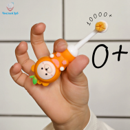 Ультра мягкая детская зубная щетка для чистки зубов и полости рта (10000+ щетинок) ЧИСТЫЙ ЗУБ