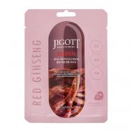 Тканевая маска для лица с экстрактом жень-шеня 27 Jigott