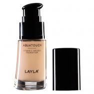 Увлажняющая тональная основа Aquatouch Foundation LAYLA