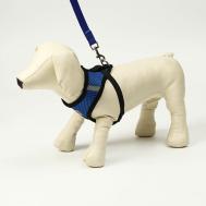 Комплект амуниции с мягкой шлейкой и светоотражающей нашивкой Пижон