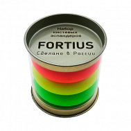 Набор кистевых эспандеров Neon 20,30,40 кг (тубус) Fortius