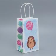 Пакет подарочный крафтовый, упаковка, "Для тебя" Доступные Радости